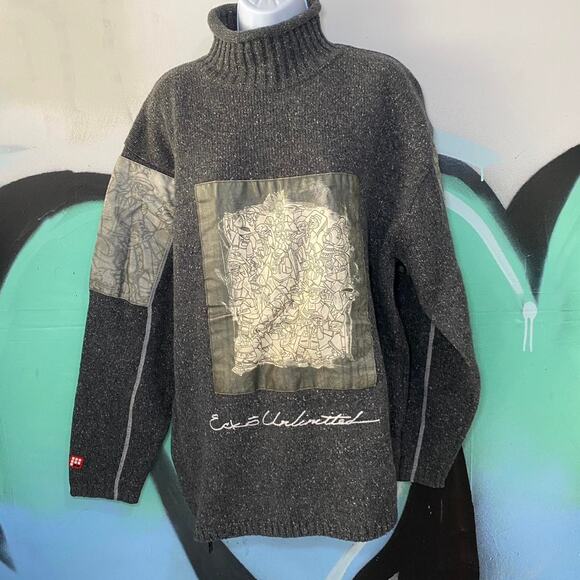 Vintage 90s Ecko Unlimited Sweater - Picture 1 of 8